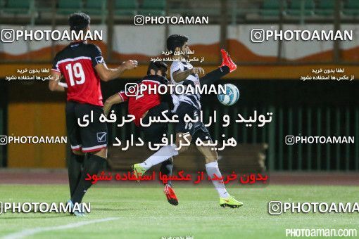 254446, Qom, , جام حذفی فوتبال ایران, 1/16 stage, Khorramshahr Cup, Saba Battery 2 v 1 Nirou Zamini Tehran on 2015/09/10 at Yadegar-e Emam Stadium Qom