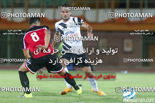 254451, Qom, , جام حذفی فوتبال ایران, 1/16 stage, Khorramshahr Cup, Saba Battery 2 v 1 Nirou Zamini Tehran on 2015/09/10 at Yadegar-e Emam Stadium Qom