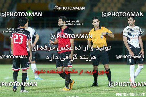 254475, Qom, , جام حذفی فوتبال ایران, 1/16 stage, Khorramshahr Cup, Saba Battery 2 v 1 Nirou Zamini Tehran on 2015/09/10 at Yadegar-e Emam Stadium Qom