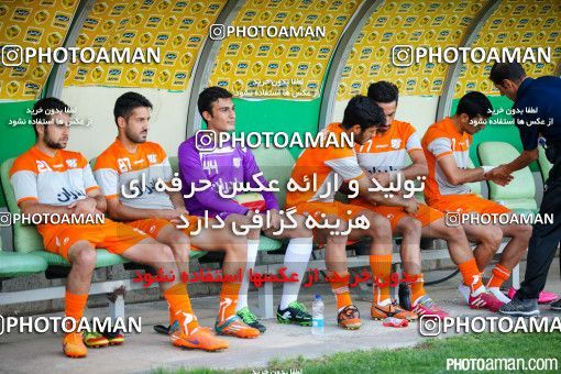 257880, Isfahan,Fooladshahr, , جام حذفی فوتبال ایران, 1/16 stage, Khorramshahr Cup, Zob Ahan Esfahan 2 v 1 Badran Tehran on 2015/09/11 at Foolad Shahr Stadium