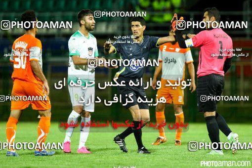 257786, Isfahan,Fooladshahr, , جام حذفی فوتبال ایران, 1/16 stage, Khorramshahr Cup, Zob Ahan Esfahan 2 v 1 Badran Tehran on 2015/09/11 at Foolad Shahr Stadium