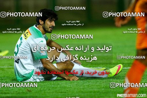 257812, Isfahan,Fooladshahr, , جام حذفی فوتبال ایران, 1/16 stage, Khorramshahr Cup, Zob Ahan Esfahan 2 v 1 Badran Tehran on 2015/09/11 at Foolad Shahr Stadium