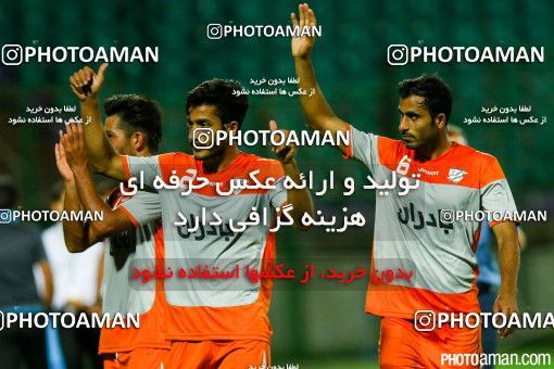 257856, Isfahan,Fooladshahr, , جام حذفی فوتبال ایران, 1/16 stage, Khorramshahr Cup, Zob Ahan Esfahan 2 v 1 Badran Tehran on 2015/09/11 at Foolad Shahr Stadium