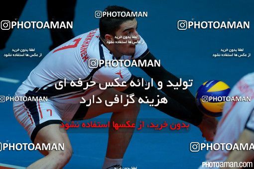 282632, بیست و نهمین دوره لیگ برتر والیبال مردان ایران، سال 1394، گرامیداشت 200 شهید والیبالیست، هفته پنجم، دور رفت، 1394/08/20، تهران، خانه والیبال، بانک سرمایه ۳ -  ۱