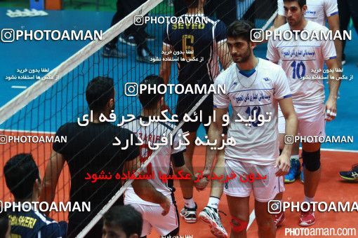 282994, بیست و نهمین دوره لیگ برتر والیبال مردان ایران، سال 1394، گرامیداشت 200 شهید والیبالیست، هفته سوم، دور رفت، 1394/08/10، تهران، خانه والیبال، بانک سرمایه ۳ -  ۰