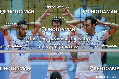 283442, بیست و نهمین دوره لیگ برتر والیبال مردان ایران، سال 1394، گرامیداشت 200 شهید والیبالیست، هفته سوم، دور رفت، 1394/08/10، تهران، خانه والیبال، بانک سرمایه ۳ -  ۰