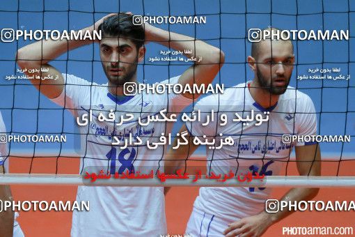 283454, بیست و نهمین دوره لیگ برتر والیبال مردان ایران، سال 1394، گرامیداشت 200 شهید والیبالیست، هفته سوم، دور رفت، 1394/08/10، تهران، خانه والیبال، بانک سرمایه ۳ -  ۰