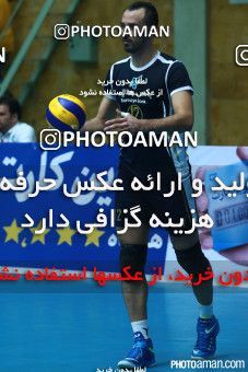282975, بیست و نهمین دوره لیگ برتر والیبال مردان ایران، سال 1394، گرامیداشت 200 شهید والیبالیست، هفته سوم، دور رفت، 1394/08/10، تهران، خانه والیبال، بانک سرمایه ۳ -  ۰
