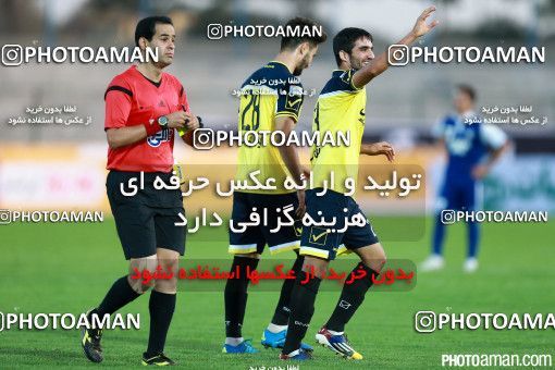 294865, لیگ برتر فوتبال ایران، Persian Gulf Cup، Week 8، First Leg، 2015/10/16، Tehran,Shahr Qods، Shahr-e Qods Stadium، Rah Ahan 5 - 0 Esteghlal Ahvaz