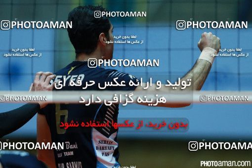 329554, مرحله پلی آف بیست و نهمین دوره لیگ برتر والیبال مردان ایران، سال 1394، گرامیداشت 200 شهید والیبالیست، 1394/11/25، تهران، خانه والیبال، بانک سرمایه ۳ - ۰ 