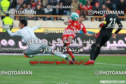 331367, Tehran, Iran, لیگ برتر فوتبال ایران، Persian Gulf Cup، Week 20، Second Leg، Persepolis 1 v 0 Foulad Khouzestan on 2016/02/12 at Azadi Stadium