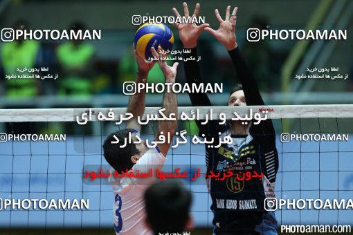 337725, مرحله پلی آف بیست و نهمین دوره لیگ برتر والیبال مردان ایران، سال 1394، گرامیداشت 200 شهید والیبالیست، 1394/12/05، تهران، خانه والیبال، بانک سرمایه ۳ - ۱ 
