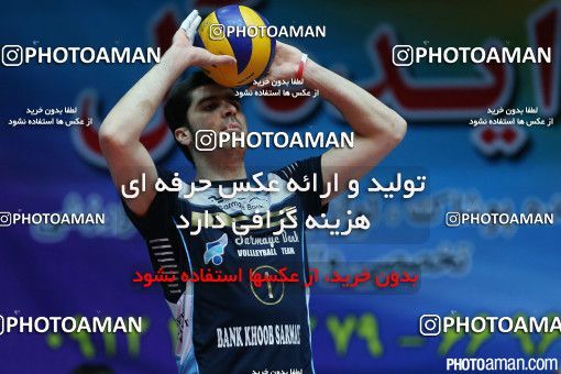 337678, مرحله پلی آف بیست و نهمین دوره لیگ برتر والیبال مردان ایران، سال 1394، گرامیداشت 200 شهید والیبالیست، 1394/12/05، تهران، خانه والیبال، بانک سرمایه ۳ - ۱ 