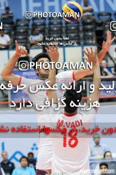 340137,  مسابقات والیبال قهرمانی مردان آسیا 2015، ، تهران، مرحله گروهی، 1394/05/11، سالن دوازده هزار نفری ورزشگاه آزادی، ایران ۳ - چین تایپه ۰ 