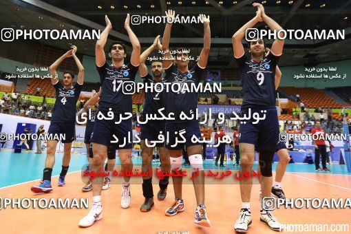 340266,  مسابقات والیبال قهرمانی مردان آسیا 2015، ، تهران، مرحله گروهی، 1394/05/11، سالن دوازده هزار نفری ورزشگاه آزادی، ایران ۳ - چین تایپه ۰ 