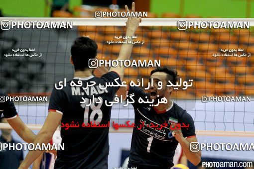 340477,  مسابقات والیبال قهرمانی مردان آسیا 2015، ، تهران، مرحله گروهی، 1394/05/12، سالن دوازده هزار نفری ورزشگاه آزادی، ایران ۳ - تایلند ۰ 