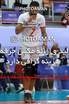 340461,  مسابقات والیبال قهرمانی مردان آسیا 2015، ، تهران، مرحله گروهی، 1394/05/12، سالن دوازده هزار نفری ورزشگاه آزادی، ایران ۳ - تایلند ۰ 