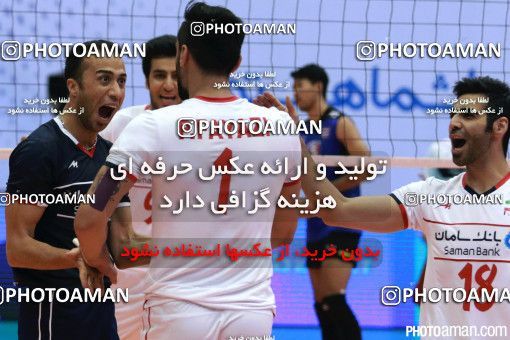 340441,  مسابقات والیبال قهرمانی مردان آسیا 2015، ، تهران، مرحله گروهی، 1394/05/12، سالن دوازده هزار نفری ورزشگاه آزادی، ایران ۳ - تایلند ۰ 