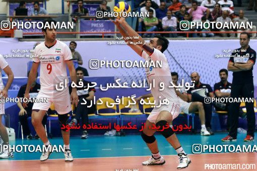 340426,  مسابقات والیبال قهرمانی مردان آسیا 2015، ، تهران، مرحله گروهی، 1394/05/12، سالن دوازده هزار نفری ورزشگاه آزادی، ایران ۳ - تایلند ۰ 