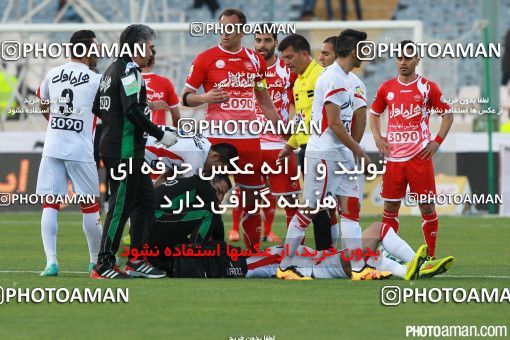 344654, لیگ برتر فوتبال ایران، Persian Gulf Cup، Week 22، Second Leg، 2016/03/06، Tehran، Azadi Stadium، Persepolis 1 - ۱ Tractor Sazi