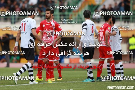379359, لیگ برتر فوتبال ایران، Persian Gulf Cup، Week 23، Second Leg، 2016/03/11، Qom، Yadegar-e Emam Stadium Qom، Saba 0 - ۱ Persepolis