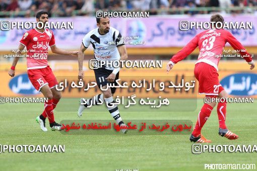 351959, لیگ برتر فوتبال ایران، Persian Gulf Cup، Week 23، Second Leg، 2016/03/11، Qom، Yadegar-e Emam Stadium Qom، Saba 0 - ۱ Persepolis