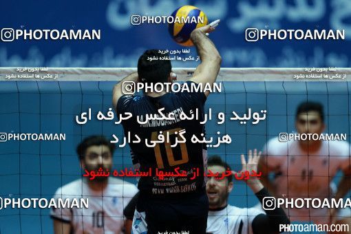 348597, فینال بیست و نهمین دوره لیگ برتر والیبال مردان ایران، سال 1394، گرامیداشت 200 شهید والیبالیست، 1394/12/16، تهران، خانه والیبال، بانک سرمایه ۲ - ۳ پیکان