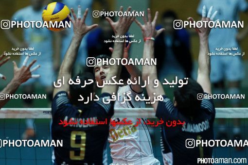 348596, فینال بیست و نهمین دوره لیگ برتر والیبال مردان ایران، سال 1394، گرامیداشت 200 شهید والیبالیست، 1394/12/16، تهران، خانه والیبال، بانک سرمایه ۲ - ۳ پیکان