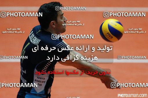 348573, فینال بیست و نهمین دوره لیگ برتر والیبال مردان ایران، سال 1394، گرامیداشت 200 شهید والیبالیست، 1394/12/16، تهران، خانه والیبال، بانک سرمایه ۲ - ۳ پیکان