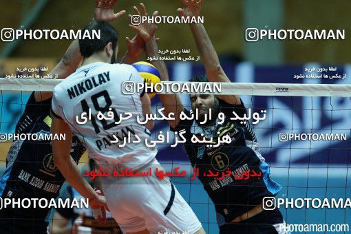 348478, فینال بیست و نهمین دوره لیگ برتر والیبال مردان ایران، سال 1394، گرامیداشت 200 شهید والیبالیست، 1394/12/16، تهران، خانه والیبال، بانک سرمایه ۲ - ۳ پیکان