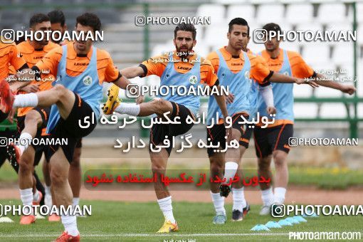 364239, لیگ برتر فوتبال ایران، Persian Gulf Cup، Week 26، Second Leg، 2016/04/14، Tehran,Shahr Qods، Shahr-e Qods Stadium، Rah Ahan 1 - ۱ Zob Ahan Esfahan
