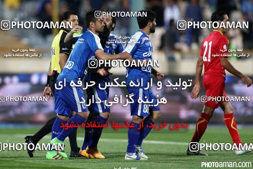 366179, لیگ برتر فوتبال ایران، Persian Gulf Cup، Week 27، Second Leg، 2016/04/22، Tehran، Azadi Stadium، Esteghlal 3 - 0 Foulad Khouzestan