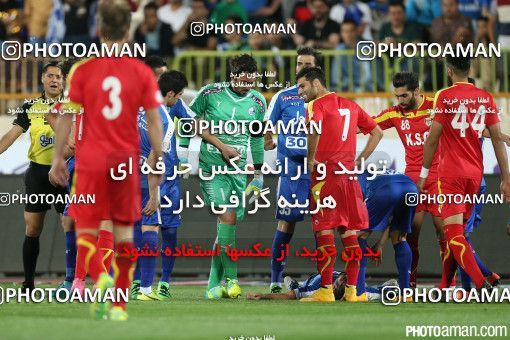 416768, Tehran, Iran, لیگ برتر فوتبال ایران، Persian Gulf Cup، Week 27، Second Leg، Esteghlal 3 v 0 Foulad Khouzestan on 2016/04/22 at Azadi Stadium