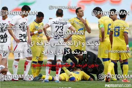 372231, لیگ برتر فوتبال ایران، Persian Gulf Cup، Week 25، Second Leg، 2016/04/09، Tehran، Takhti Stadium، Naft Tehran 2 - ۱ Padideh Mashhad