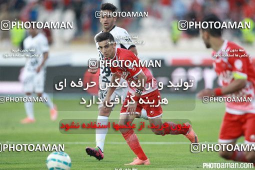 380510, Tehran, Iran, لیگ برتر فوتبال ایران، Persian Gulf Cup، Week 30، Second Leg، Persepolis 2 v 1 Rah Ahan on 2016/05/13 at Azadi Stadium