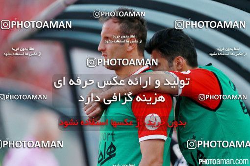 380077, لیگ برتر فوتبال ایران، Persian Gulf Cup، Week 30، Second Leg، 2016/05/13، Tehran، Azadi Stadium، Persepolis 2 - ۱ Rah Ahan