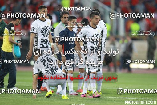 380565, لیگ برتر فوتبال ایران، Persian Gulf Cup، Week 30، Second Leg، 2016/05/13، Tehran، Azadi Stadium، Persepolis 2 - ۱ Rah Ahan