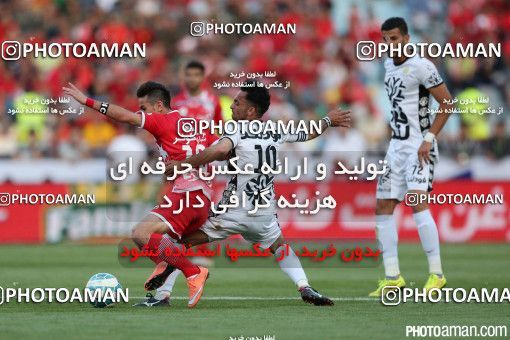 381553, Tehran, Iran, لیگ برتر فوتبال ایران، Persian Gulf Cup، Week 30، Second Leg، Persepolis 2 v 1 Rah Ahan on 2016/05/13 at Azadi Stadium
