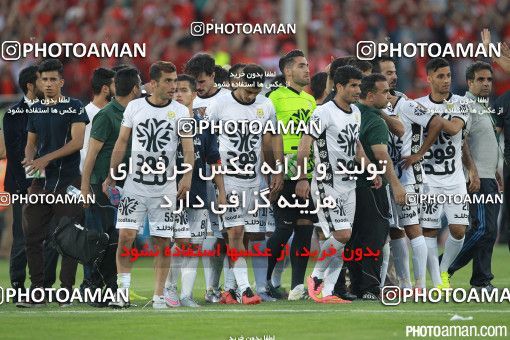 380537, لیگ برتر فوتبال ایران، Persian Gulf Cup، Week 30، Second Leg، 2016/05/13، Tehran، Azadi Stadium، Persepolis 2 - ۱ Rah Ahan