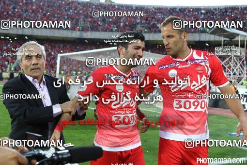 380895, لیگ برتر فوتبال ایران، Persian Gulf Cup، Week 30، Second Leg، 2016/05/13، Tehran، Azadi Stadium، Persepolis 2 - ۱ Rah Ahan