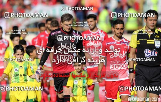 381470, لیگ برتر فوتبال ایران، Persian Gulf Cup، Week 30، Second Leg، 2016/05/13، Tehran، Azadi Stadium، Persepolis 2 - ۱ Rah Ahan