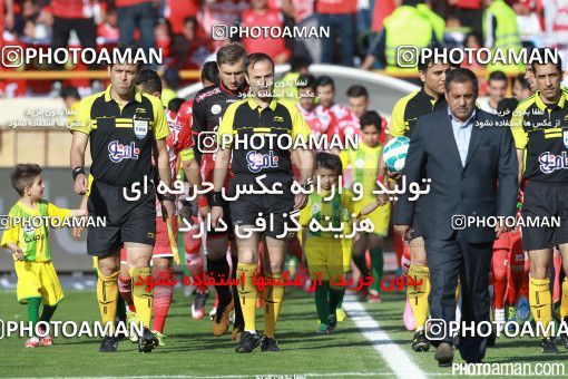 380611, لیگ برتر فوتبال ایران، Persian Gulf Cup، Week 30، Second Leg، 2016/05/13، Tehran، Azadi Stadium، Persepolis 2 - ۱ Rah Ahan
