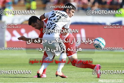 380632, Tehran, Iran, لیگ برتر فوتبال ایران، Persian Gulf Cup، Week 30، Second Leg، Persepolis 2 v 1 Rah Ahan on 2016/05/13 at Azadi Stadium