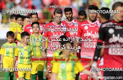 381472, Tehran, Iran, لیگ برتر فوتبال ایران، Persian Gulf Cup، Week 30، Second Leg، Persepolis 2 v 1 Rah Ahan on 2016/05/13 at Azadi Stadium