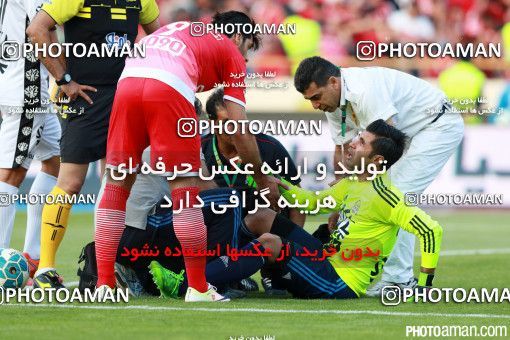 378901, Tehran, Iran, لیگ برتر فوتبال ایران، Persian Gulf Cup، Week 30، Second Leg، Persepolis 2 v 1 Rah Ahan on 2016/05/13 at Azadi Stadium
