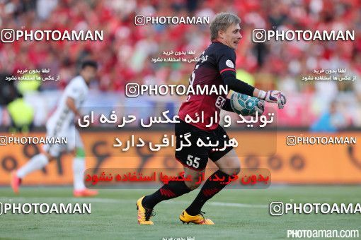 381549, Tehran, Iran, لیگ برتر فوتبال ایران، Persian Gulf Cup، Week 30، Second Leg، Persepolis 2 v 1 Rah Ahan on 2016/05/13 at Azadi Stadium