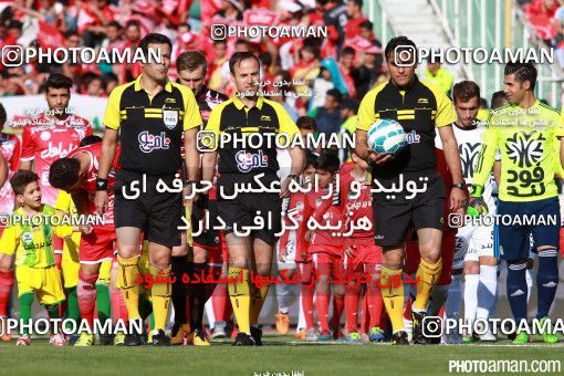 378829, لیگ برتر فوتبال ایران، Persian Gulf Cup، Week 30، Second Leg، 2016/05/13، Tehran، Azadi Stadium، Persepolis 2 - ۱ Rah Ahan