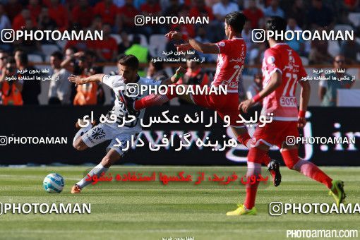 378855, Tehran, Iran, لیگ برتر فوتبال ایران، Persian Gulf Cup، Week 30، Second Leg، Persepolis 2 v 1 Rah Ahan on 2016/05/13 at Azadi Stadium