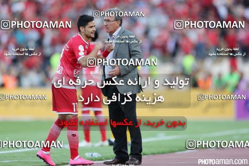 381556, Tehran, Iran, لیگ برتر فوتبال ایران، Persian Gulf Cup، Week 30، Second Leg، Persepolis 2 v 1 Rah Ahan on 2016/05/13 at Azadi Stadium