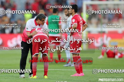 381587, Tehran, Iran, لیگ برتر فوتبال ایران، Persian Gulf Cup، Week 30، Second Leg، Persepolis 2 v 1 Rah Ahan on 2016/05/13 at Azadi Stadium